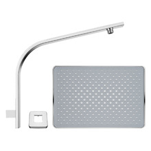 Ottimo 280mm Rectangular Waterfall Shower Arm & Head